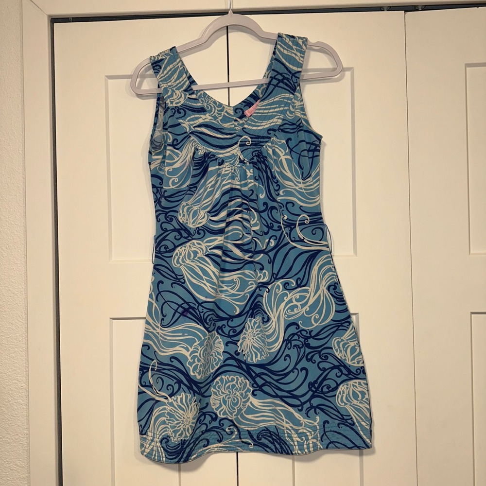 Lilly‎ Pulitzer XS Silk Cotton Dress – Jellies Be Jammin' Print Y2K size XS